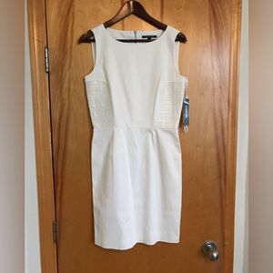 Gianni Bini white cotton dress